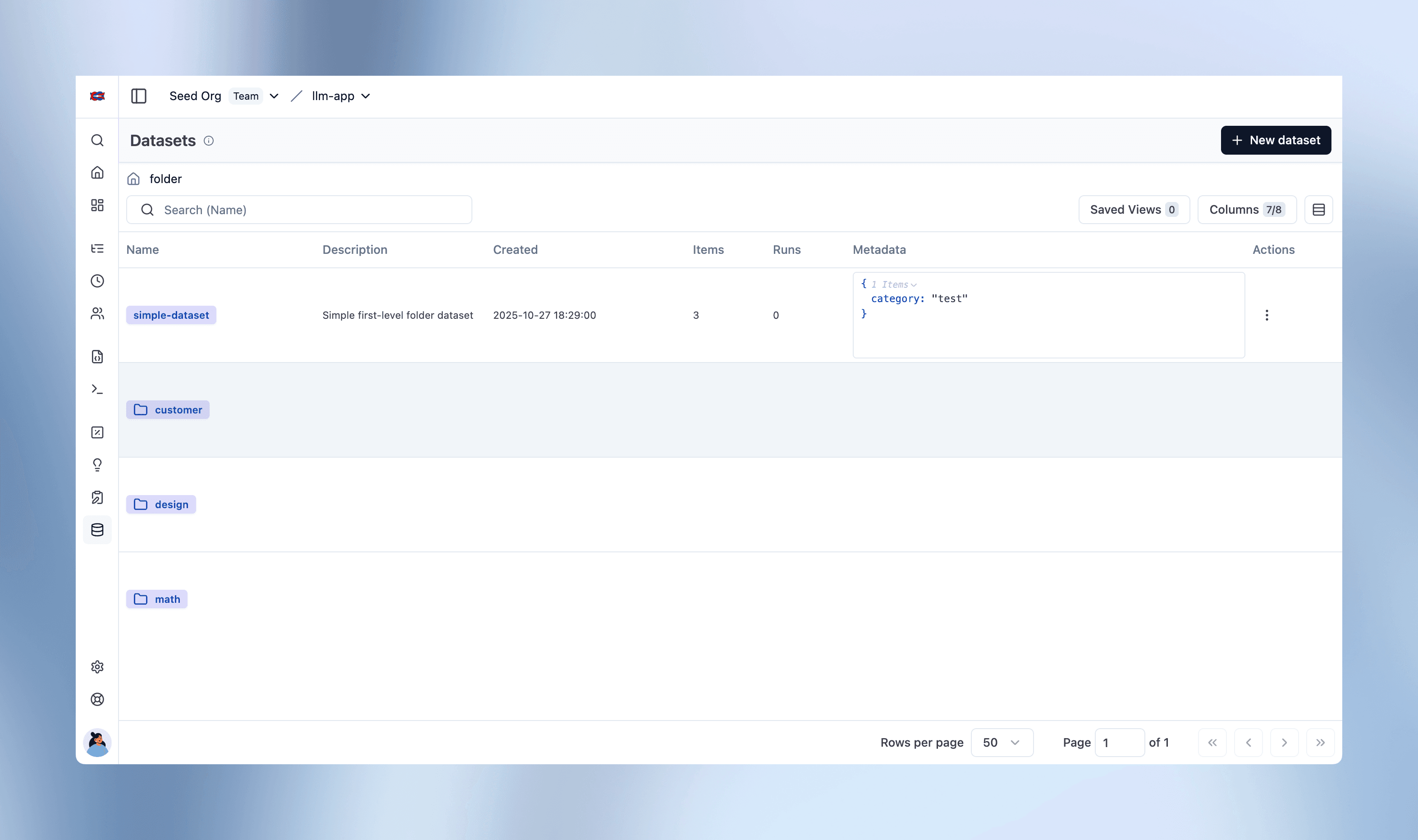 Organize Your Datasets in Folders